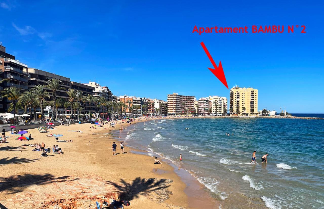 Apartament Bambu N°2 Przy Plazy Piekny Widok Torrevieja Exterior foto
